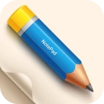 Logo of Notepad android Application 